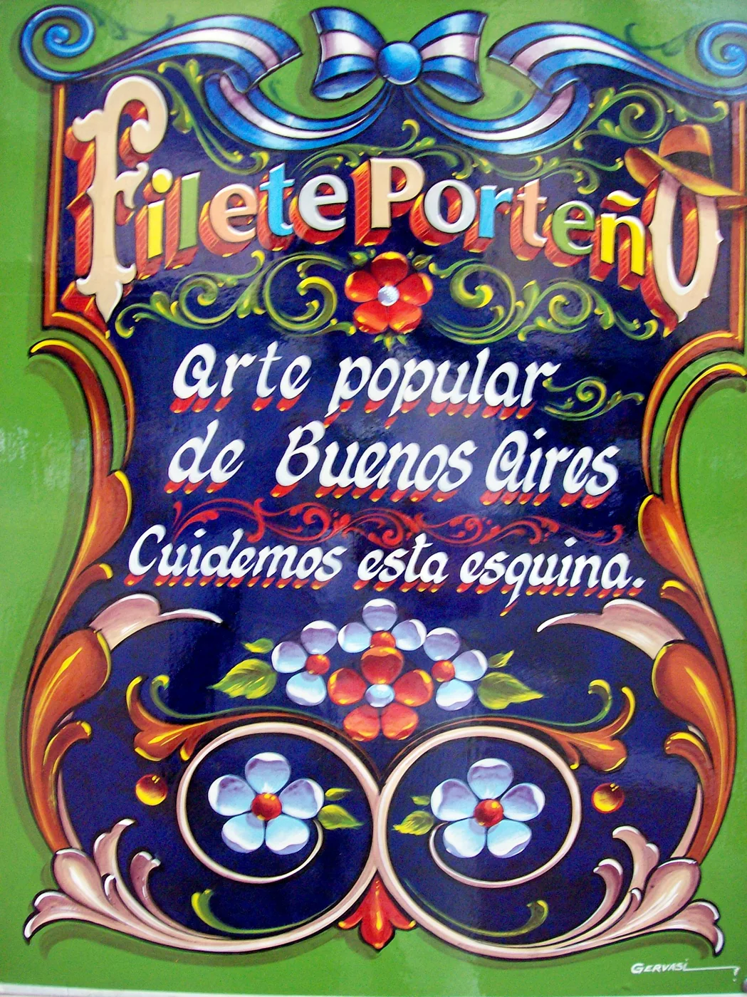 Fileteado porteño
