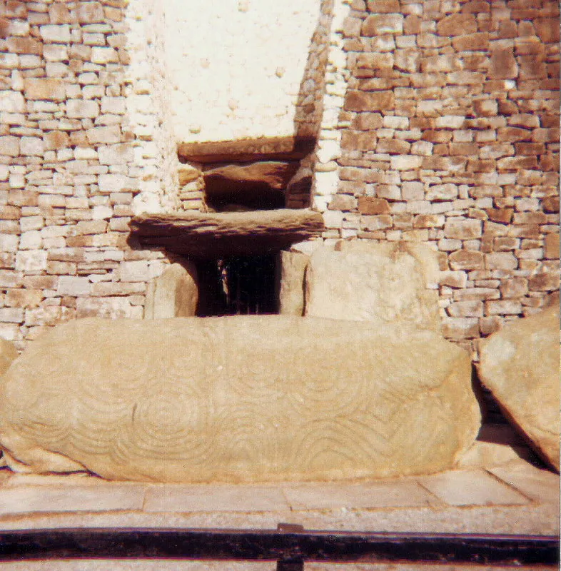 The Newgrange entrance stone — unknown, Neolithic