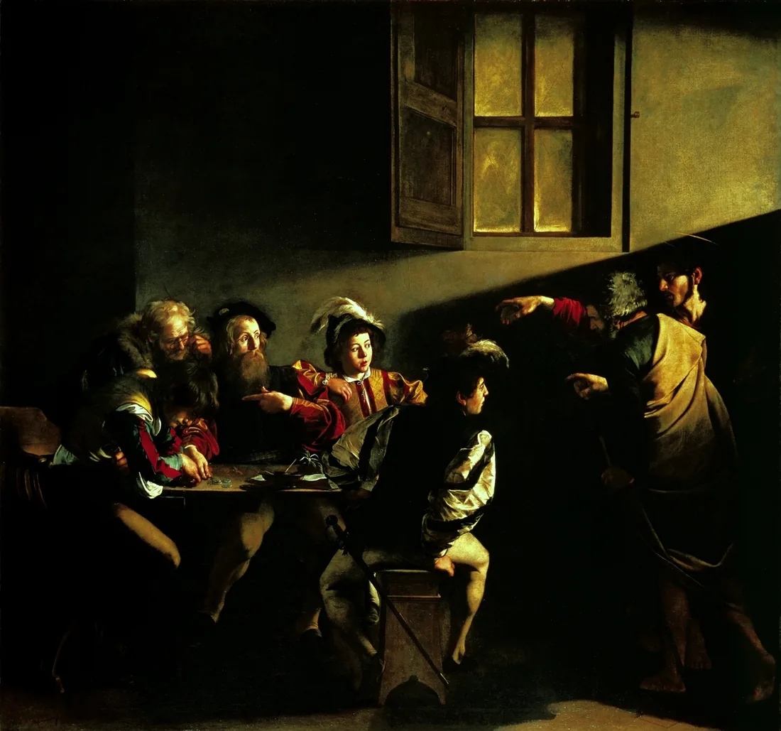 Vocazione di san Matteo — Caravaggio