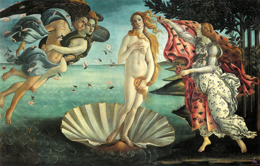 La nascita di Venere — Sandro Botticelli
