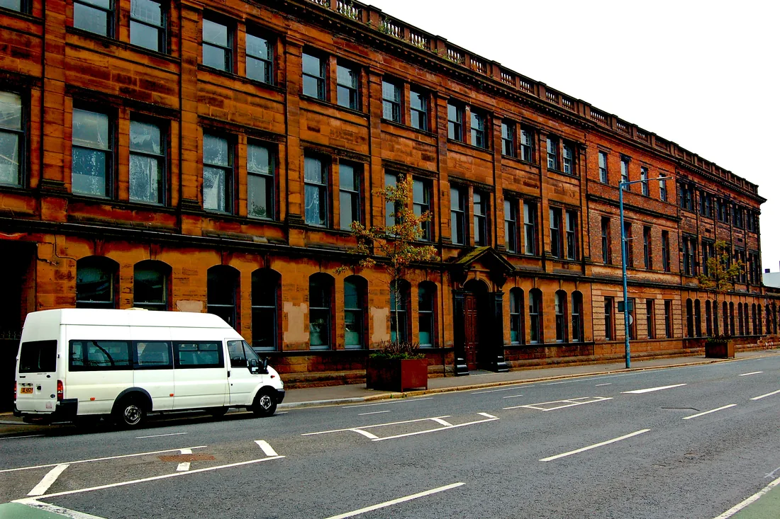 The Harland & Wolff drawing offices — the shipyard's own draughtsmen